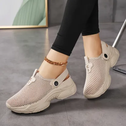 Women's Breathable Mesh Casual Slip-On Sports Sandals Sneakers