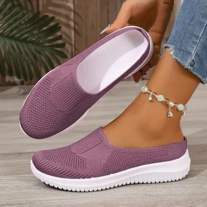 Women's Soft Sole Non-Slip Casual & Versatile Slip-On Walking Sneakers