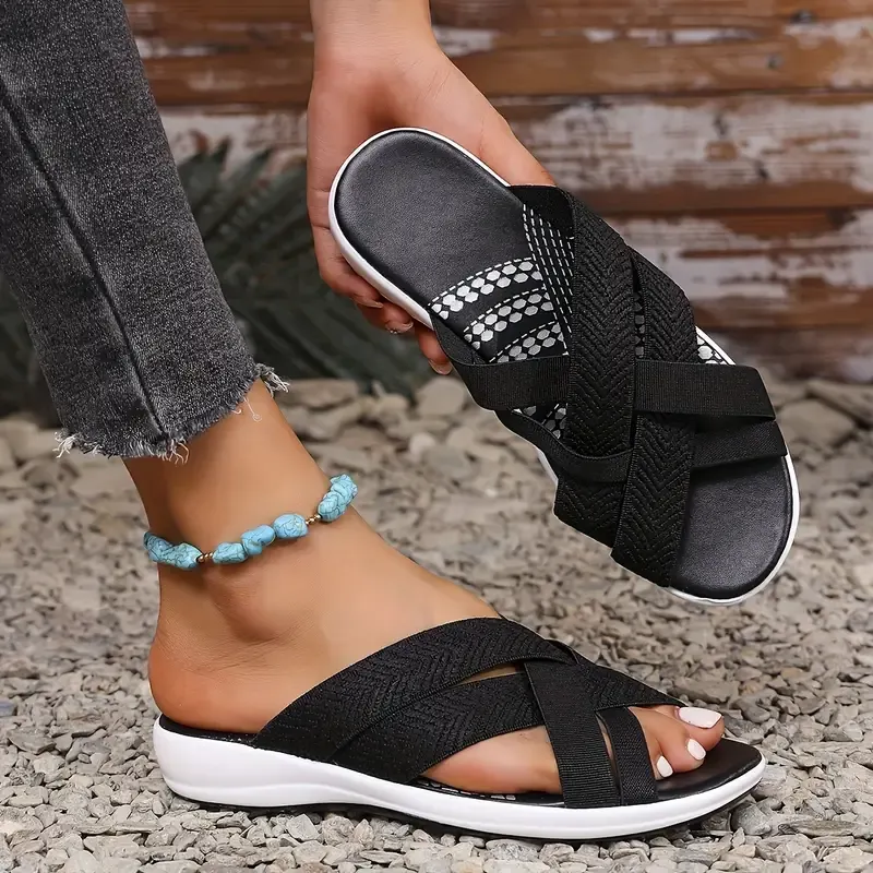 Women's Orthopedic Arch Support Walking Slides Sandals