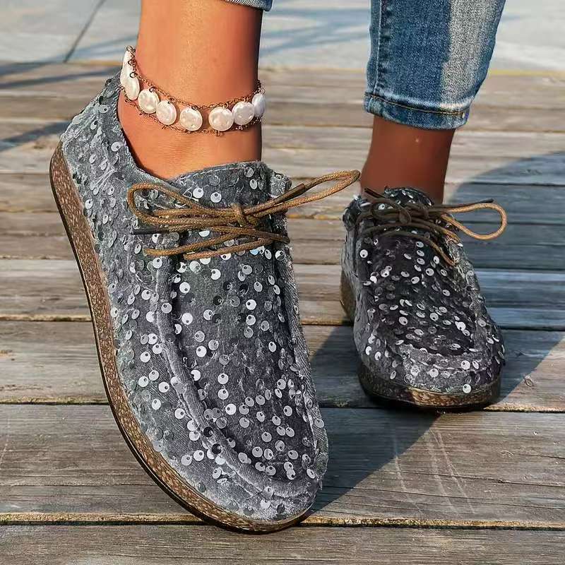 Women's Fashion & Comfortable Sequin Orthopedic Shoes