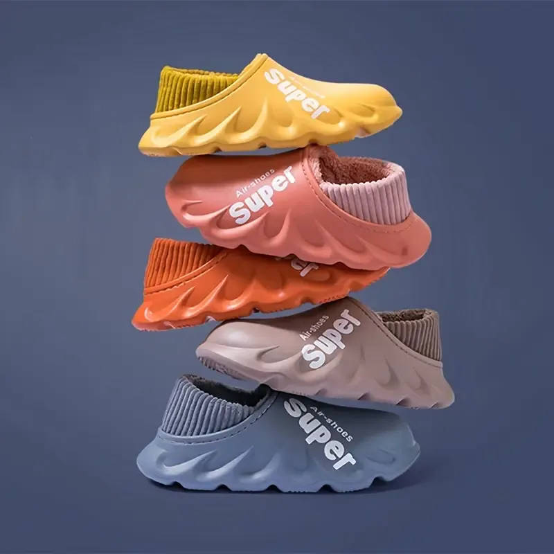 Women's Super Soft Air Sole Sneakers Fashion Non-Slip Indoor/Outdoor Slip-On Slippers Shoes