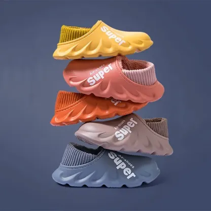 Women's Super Soft Air Sole Sneakers Fashion Non-Slip Indoor/Outdoor Slip-On Slippers Shoes