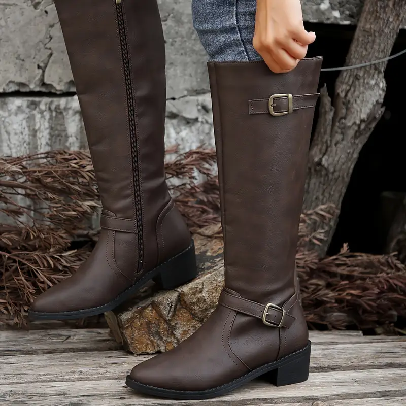 Women's Vintage Fashion Knee-High Boots