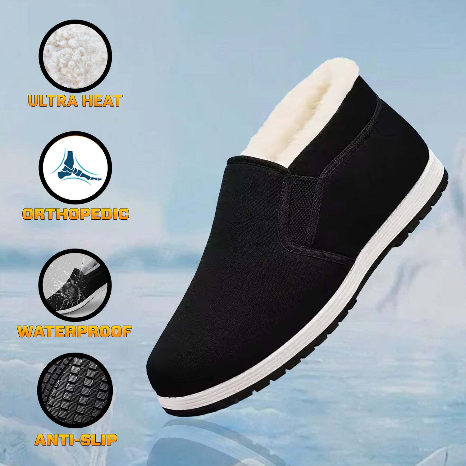 ❄ Early Christmas Sale 70% OFF 👟 2025 360° Thermal Anti-Slip Orthopedic Winter Shoes