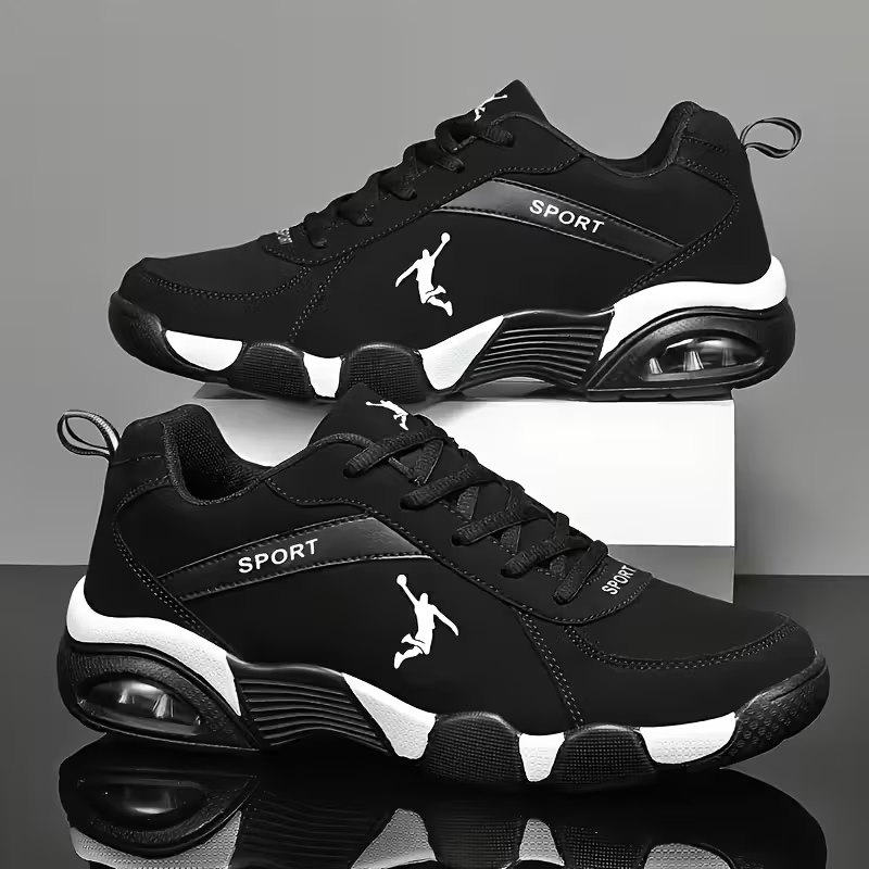 Unisex Comfortable Air Cushion Low-Top Sneakers Shoes for Running, Walking, Training