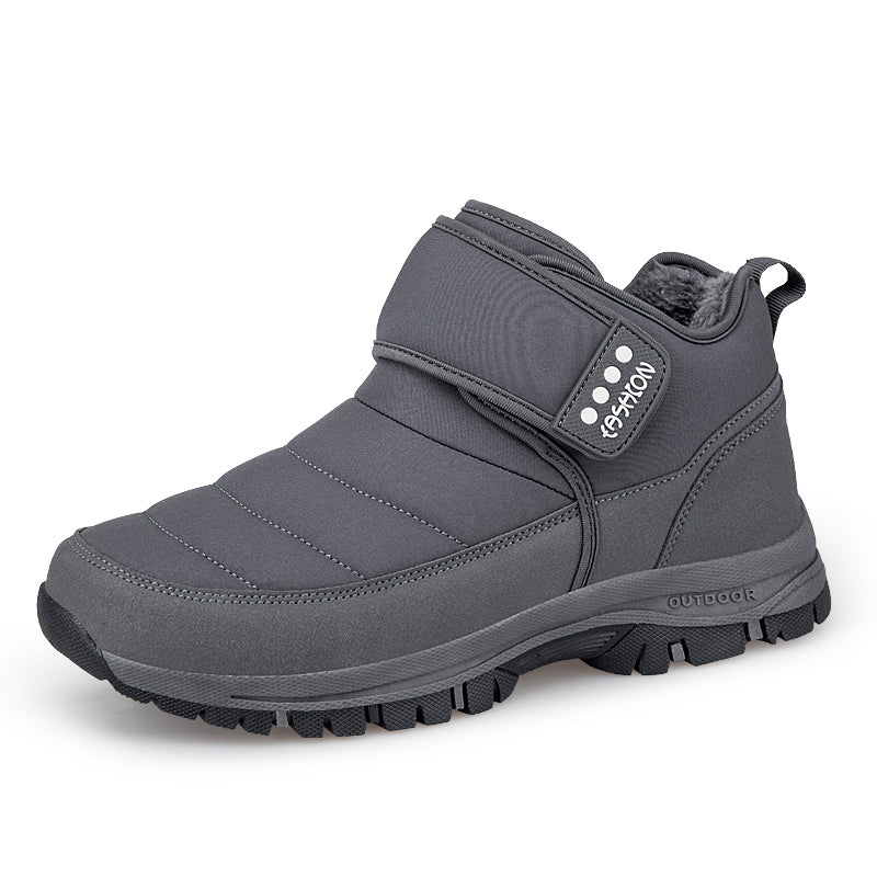 Men’s and Women's Fur-Lined Snow Arch Support Waterproof & Non-Slip Boots