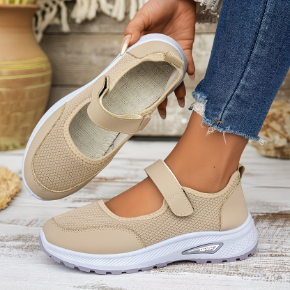 Women' Breathable Comfortable Slip-On Sneakers Driving/Lookout/Shopping Footwear for Casual Attire