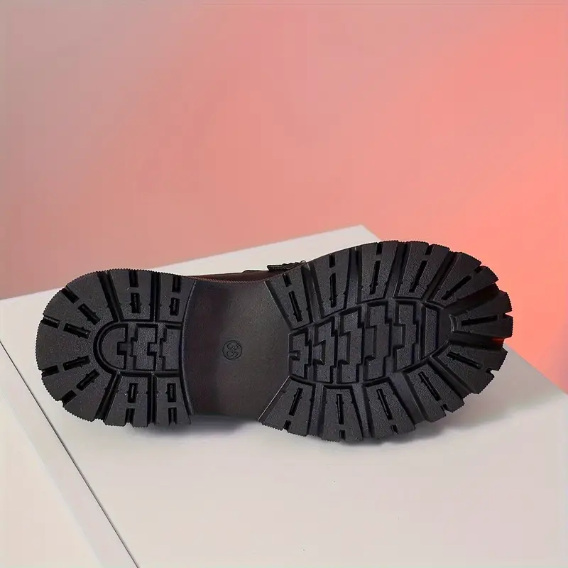 Women‘s Premium Leather Platform Loafers