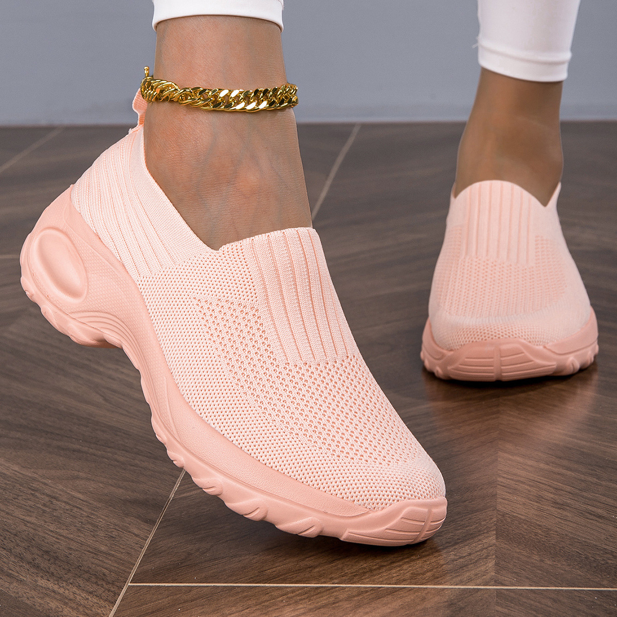 Women's Fashion Breathable Slip-On Sneakers