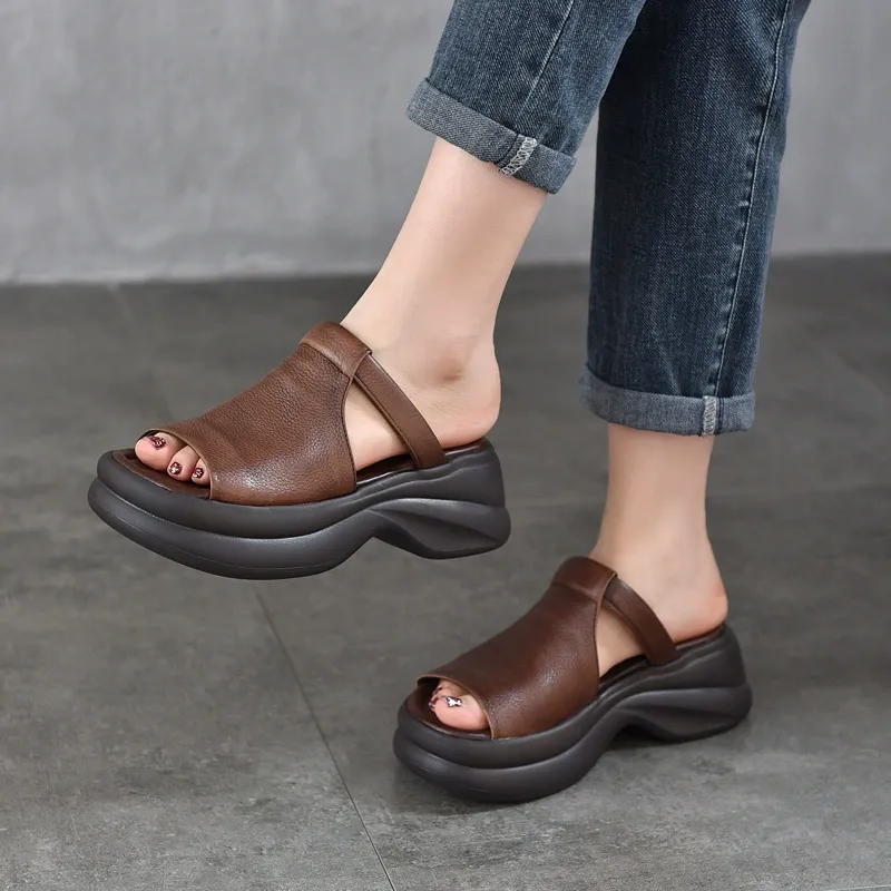 Women's Soft & Comfortable Thick Sole Indoor/Outdoor Slippers Sandals Daily Vacation Beach Shoes