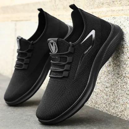 Men's Lightweight Breathable Mesh Trainers Walking Shoes