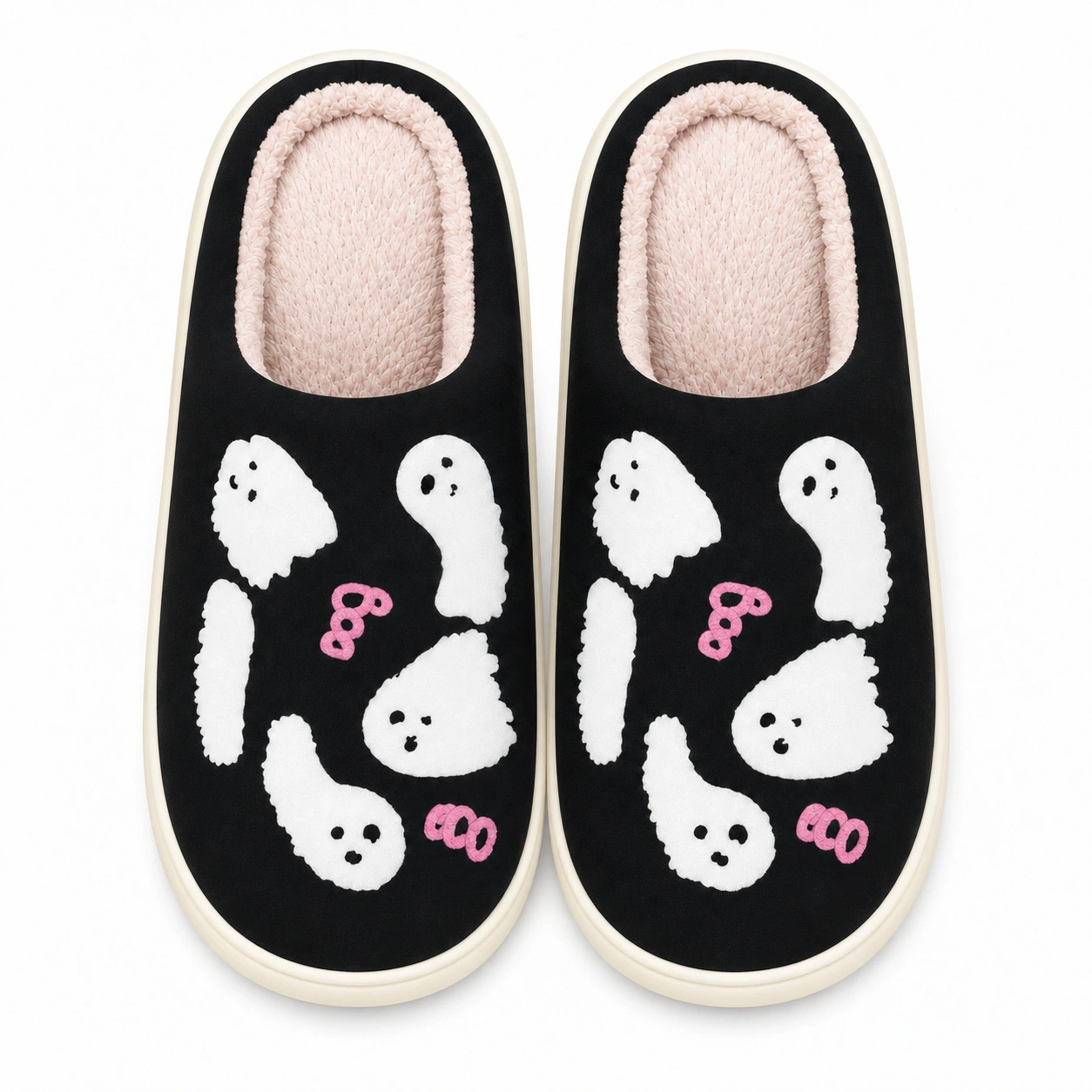[Copy]Women's Fluffy Collar Highland Cow Indoor/Outdoor shoes Boots Slippers