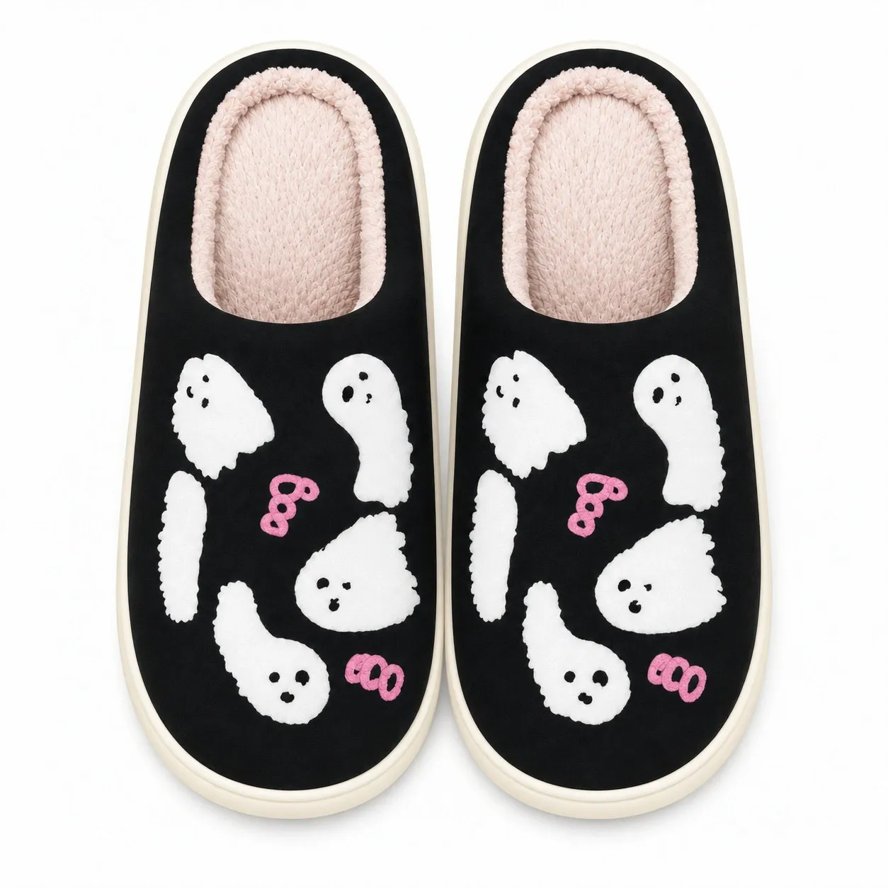 [Copy]Women's Fluffy Collar Highland Cow Indoor/Outdoor shoes Boots Slippers