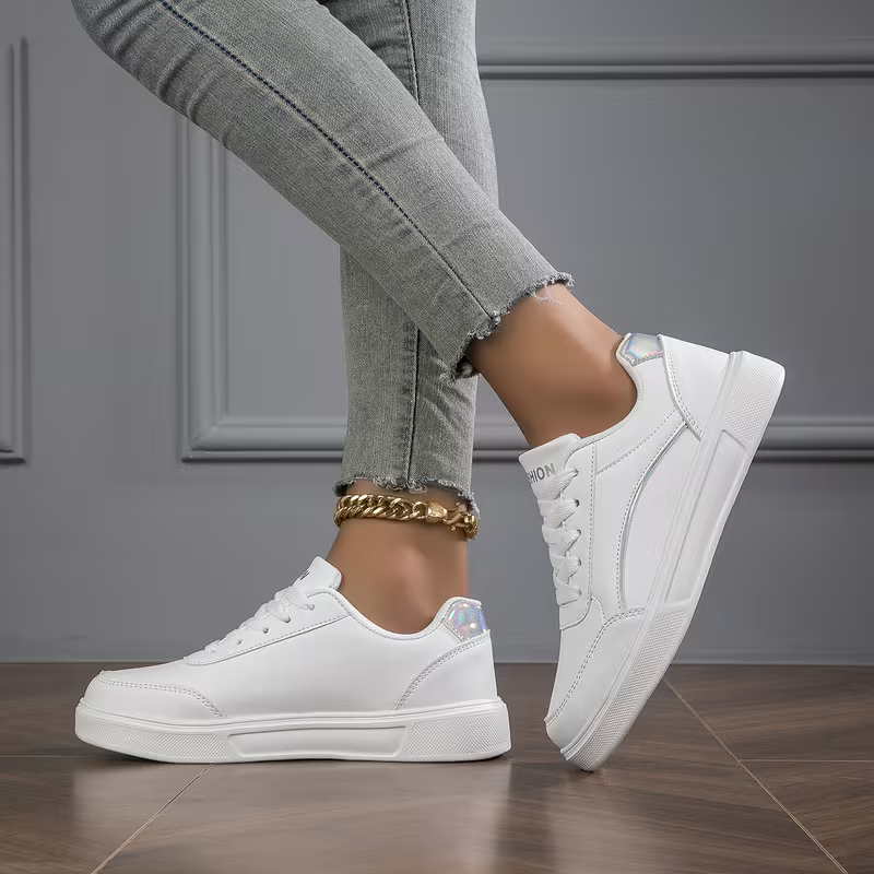 New Women's Comfortable & Lightweight Sneakers White Shoes Sports Shoes
