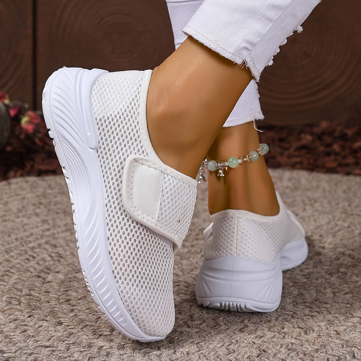 Women's Breathable & Adjustable Orthopedic Sneakers Running Shoes for Wide/Swollen Feet