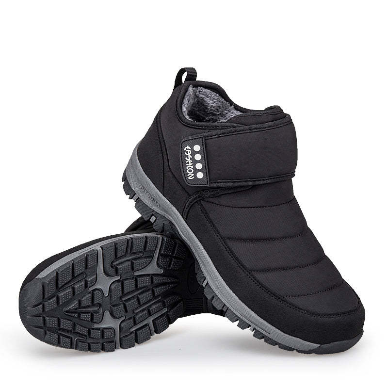 Men’s and Women's Fur-Lined Snow Arch Support Waterproof & Non-Slip Boots
