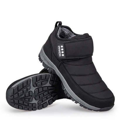 Men’s and Women's Fur-Lined Snow Arch Support Waterproof & Non-Slip Boots