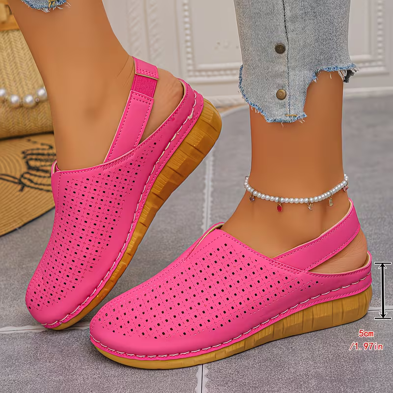 Women's Elegant & Fashion Hollowed Out Wedge Sandals