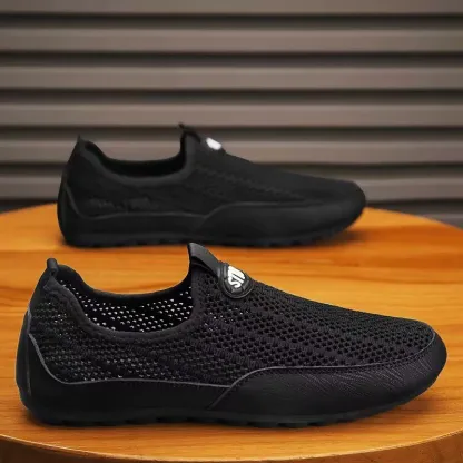Men's Breathable Mesh Slip-on Sports Sandals