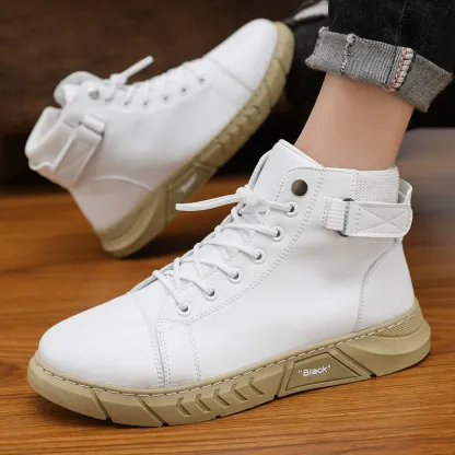 Men’s Quality Leather Shoes Ankle Boots