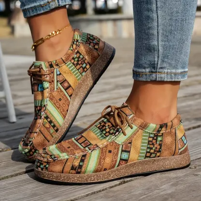 Women's Lightweight Breathable Vibrant Orthopedic Sneakers for Walking, Jogging & Casual Attire