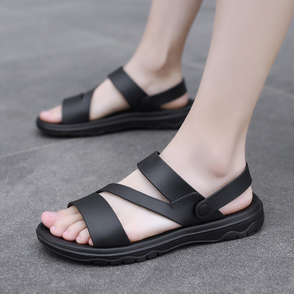 Unisex Arch Support Non-Slip Outdoor Slides Sandals Beach and Driving Sandals