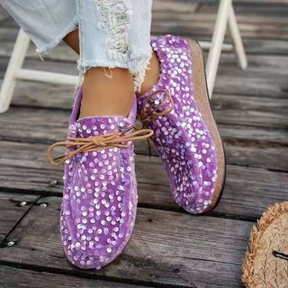 Women's Fashion & Comfortable Sequin Orthopedic Shoes