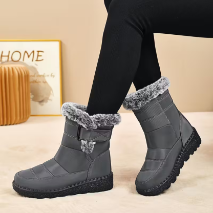 Women's Trendy Fleece-Lined Warm Winter Ankle Boots for Walking, Home, Outings, And Dates