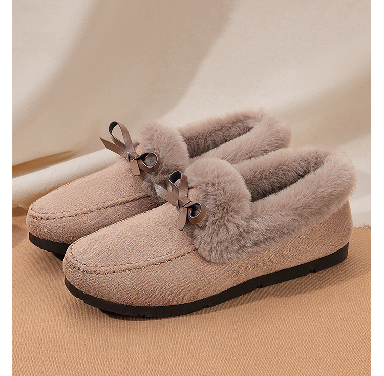 Women's Warm and Stylish Slip-on Flat Shoes