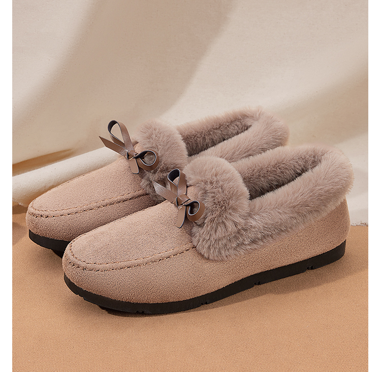 Women's Warm and Stylish Slip-on Flat Shoes