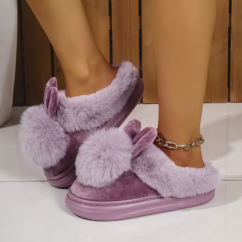 Women's Thermal Insulated House Shoes Non-Slip Indoor/Outdoor Footwear