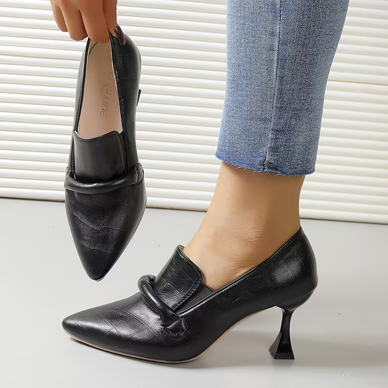 [Copy]Women's Glitter Bowknot Decor High Heel Boots