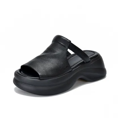 Women's Soft & Comfortable Thick Sole Indoor/Outdoor Slippers Sandals Daily Vacation Beach Shoes