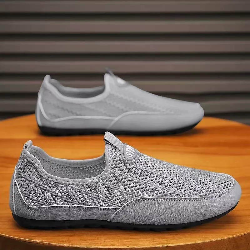 Men's Breathable Mesh Slip-on Sports Sandals