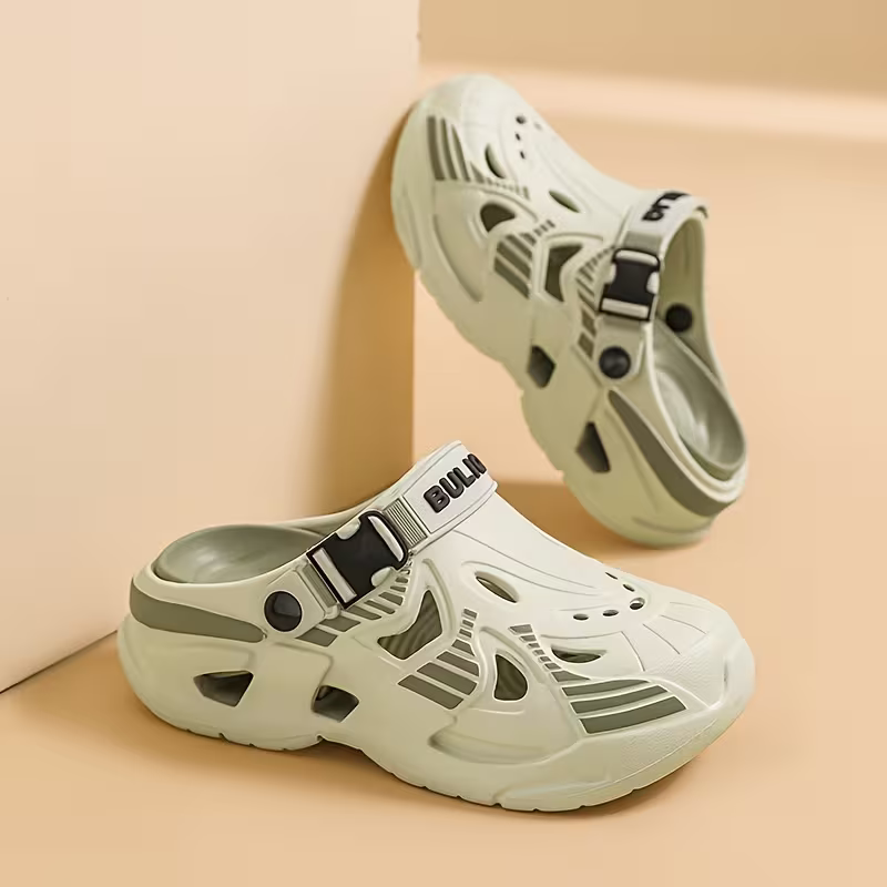 Women's Trendy Breathable Height-Increasing Slides Thick-Soled Sandals Beach Shoes