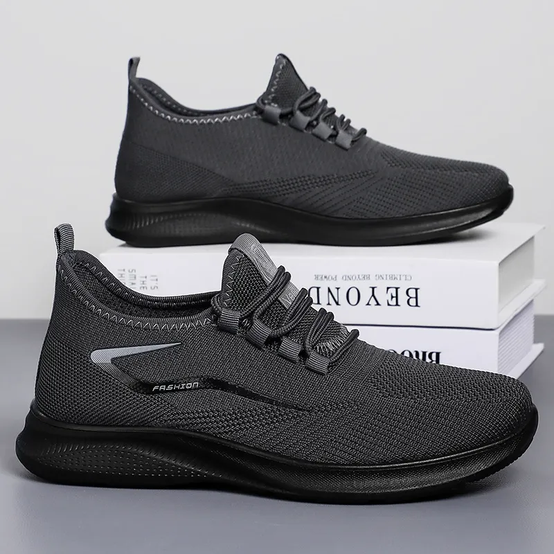 Men's Lightweight Breathable Mesh Trainers Walking Shoes