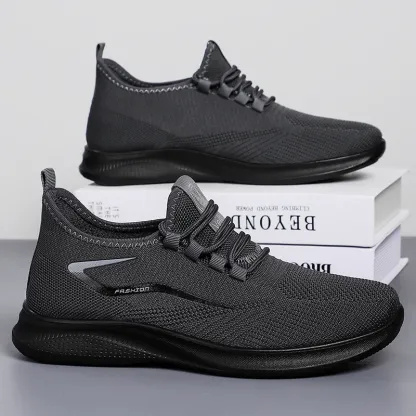 Men's Lightweight Breathable Mesh Trainers Walking Shoes