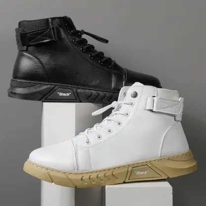 Men’s Quality Leather Shoes Ankle Boots