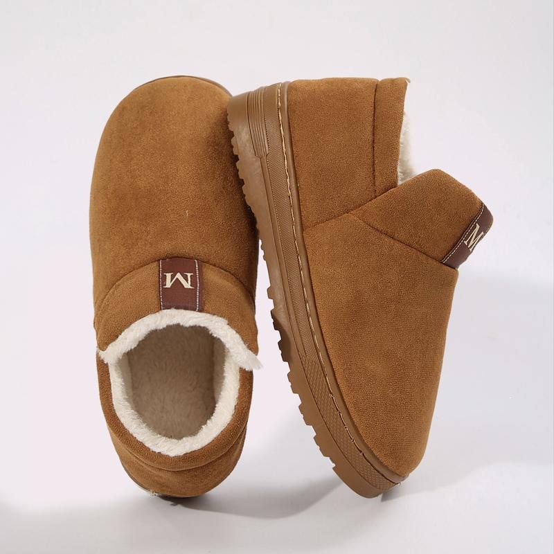 Women's  Warm Fleece Lined Slippers Boots Indoor & Outdoor Shoes