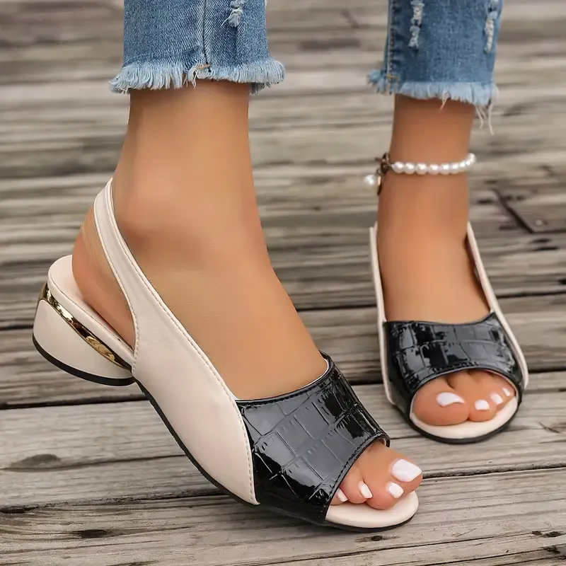 Women's Stylish Comfortable Chunky Heel Sandals