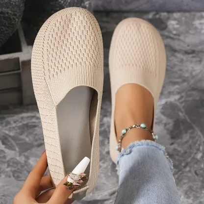 Women's Plus-Size Comfortable Wide-Fit Slip-on Shoes