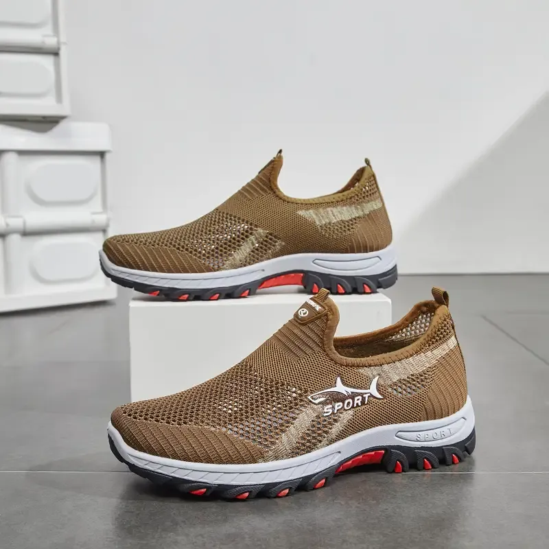 Men's Lightweight Breathable Anti-slip Sneakers for Outdoor Activities