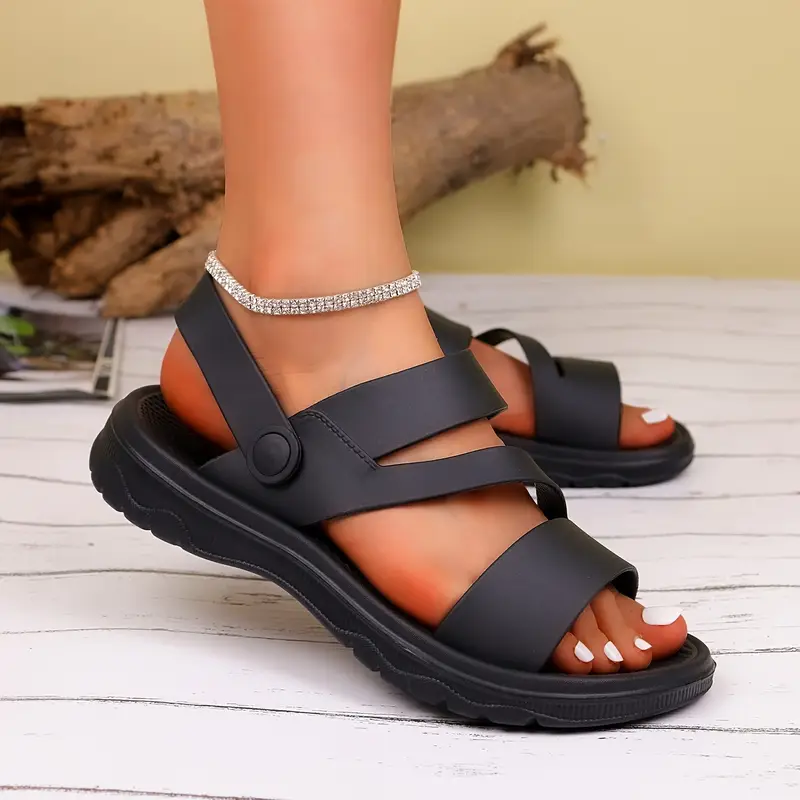 Unisex Arch Support Non-Slip Outdoor Slides Sandals Beach and Driving Sandals