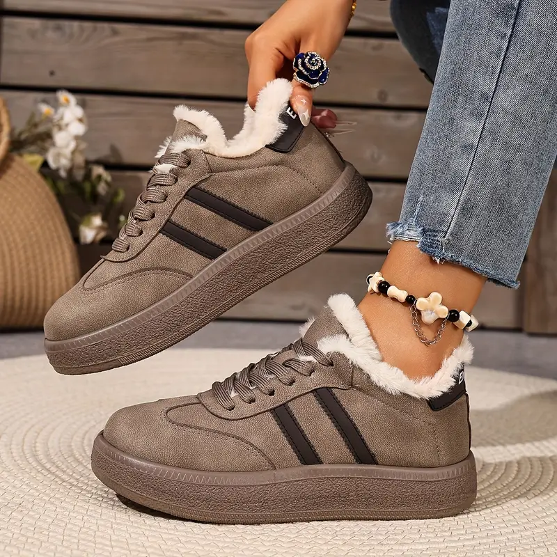 Women's Thick Warm Waterproof & Anti-Slip Winter Shoes