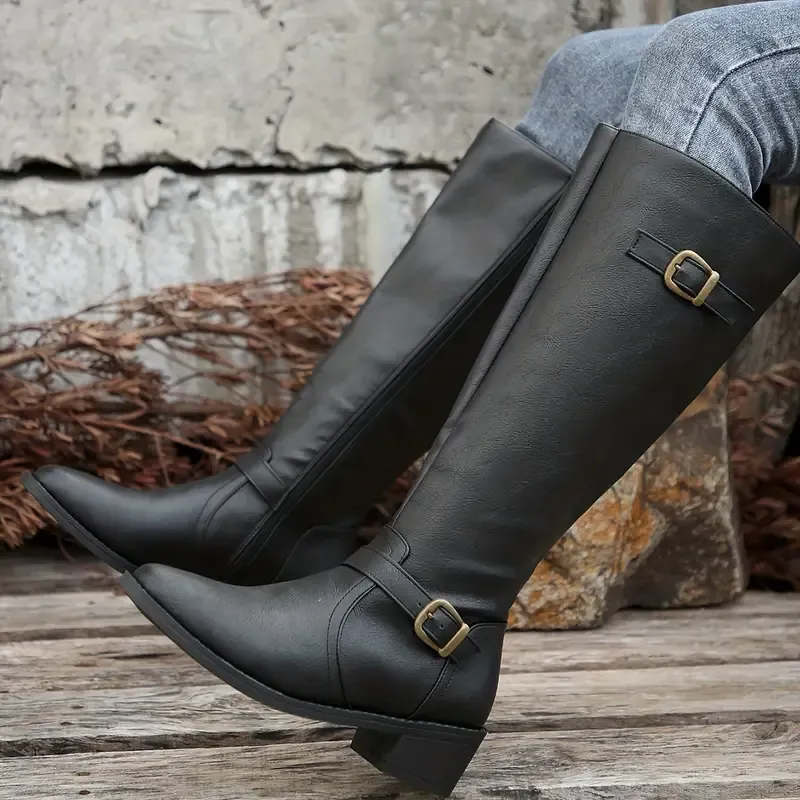 Women's Vintage Fashion Knee-High Boots