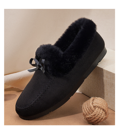 Women's Warm and Stylish Slip-on Flat Shoes