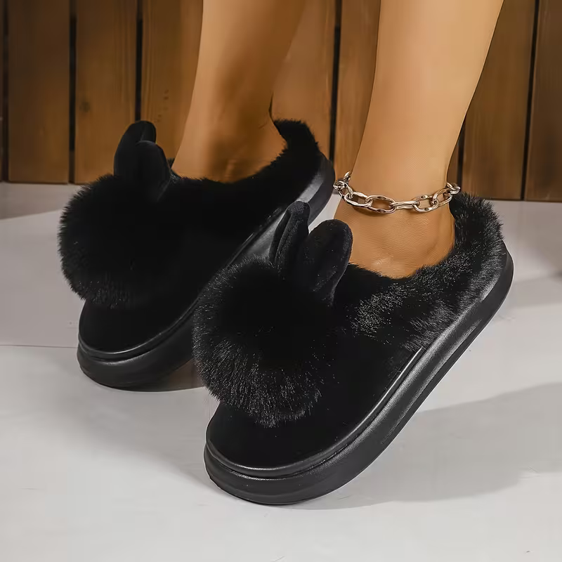 Women's Thermal Insulated House Shoes Non-Slip Indoor/Outdoor Footwear