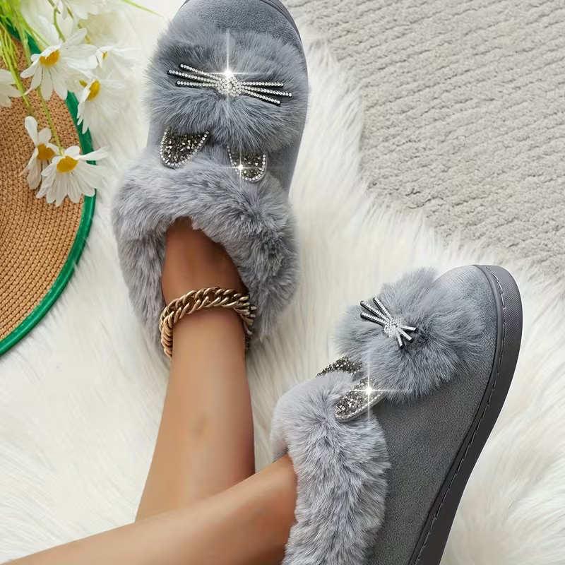 Women's Warm & Comfortable Winter Slippers Indoor/Outdoor Shoes