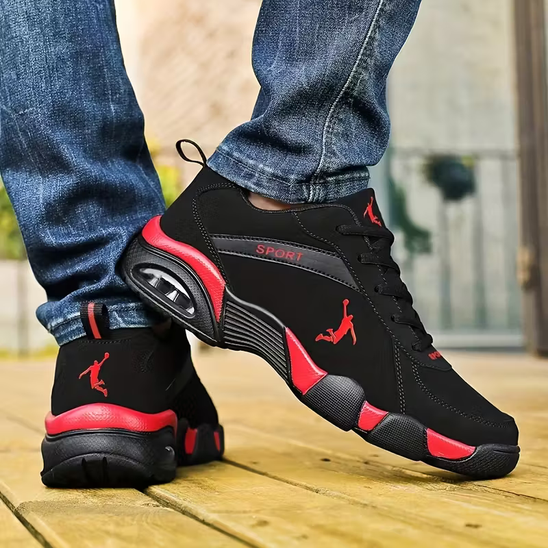 Unisex Comfortable Air Cushion Low-Top Sneakers Shoes for Running, Walking, Training