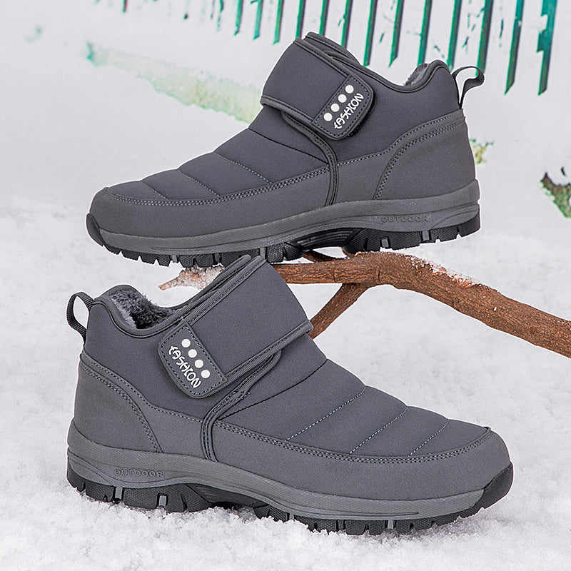 Men’s and Women's Fur-Lined Snow Arch Support Waterproof & Non-Slip Boots